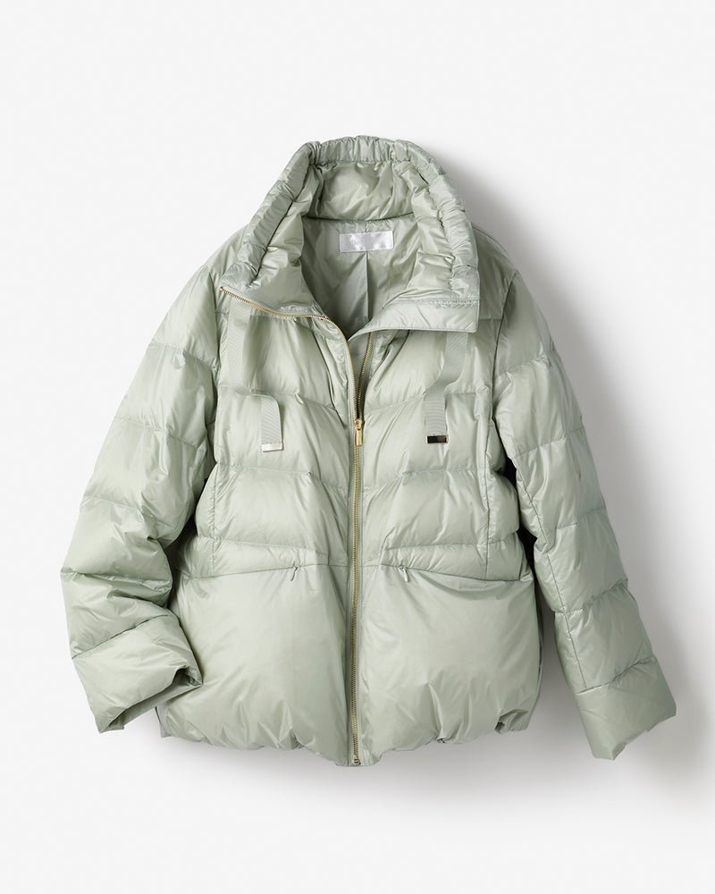艶Airダウン・スタンドカラーコート 詳細画像 ライトグリーン 10