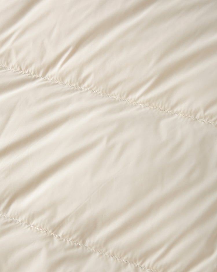 マットタフタ・2WAYファーロングダウンコート 詳細画像 エクルー 3