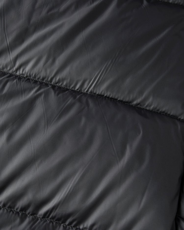 マットタフタ・2WAYファーロングダウンコート 詳細画像 ブラック 6