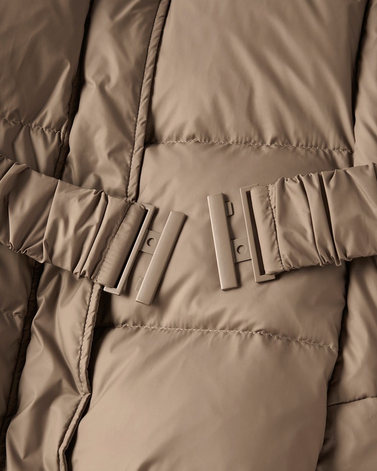 マットタフタ・2WAYファーロングダウンコート 詳細画像 モカ 6