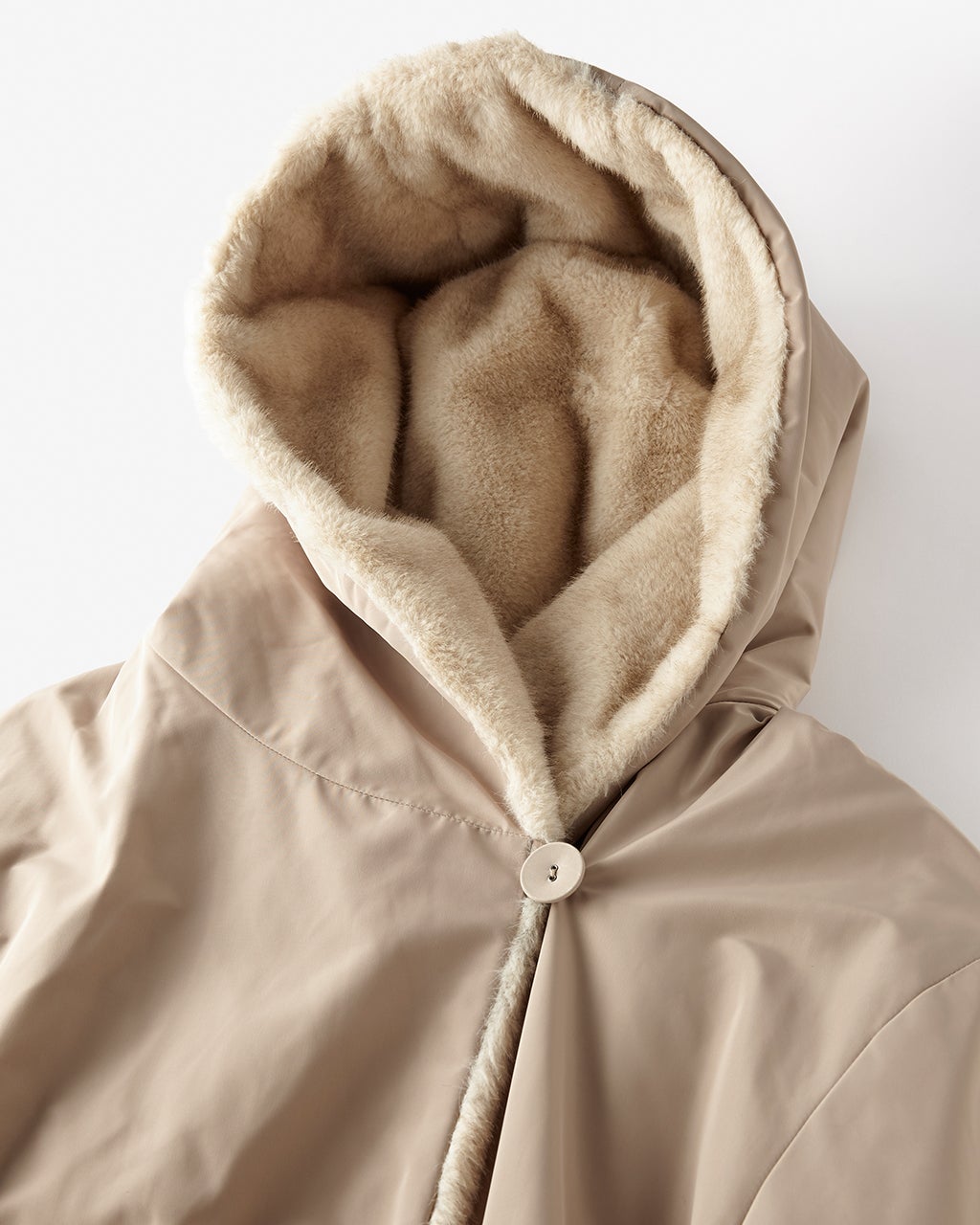 マジカルサーモ・エコファーショールコート/DoCLASSE