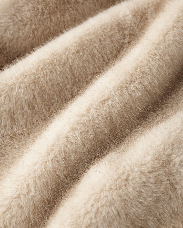 マジカルサーモ・エコファーショールコート 詳細画像 トープ 6