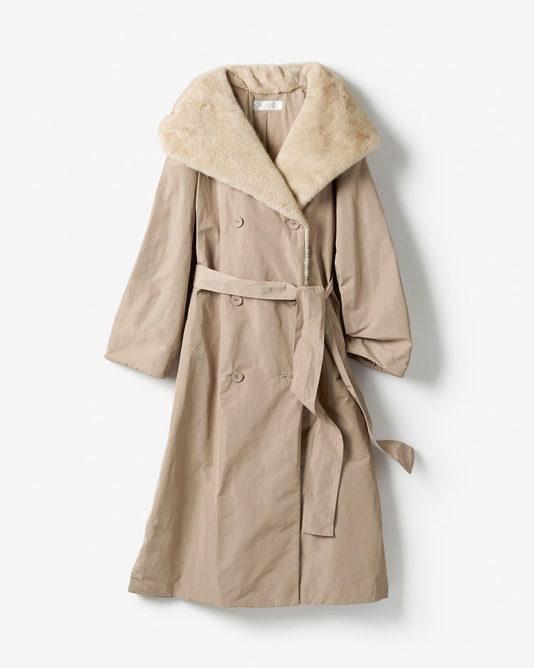 マジカルサーモ・エコファーショールコート 詳細画像 トープ 7