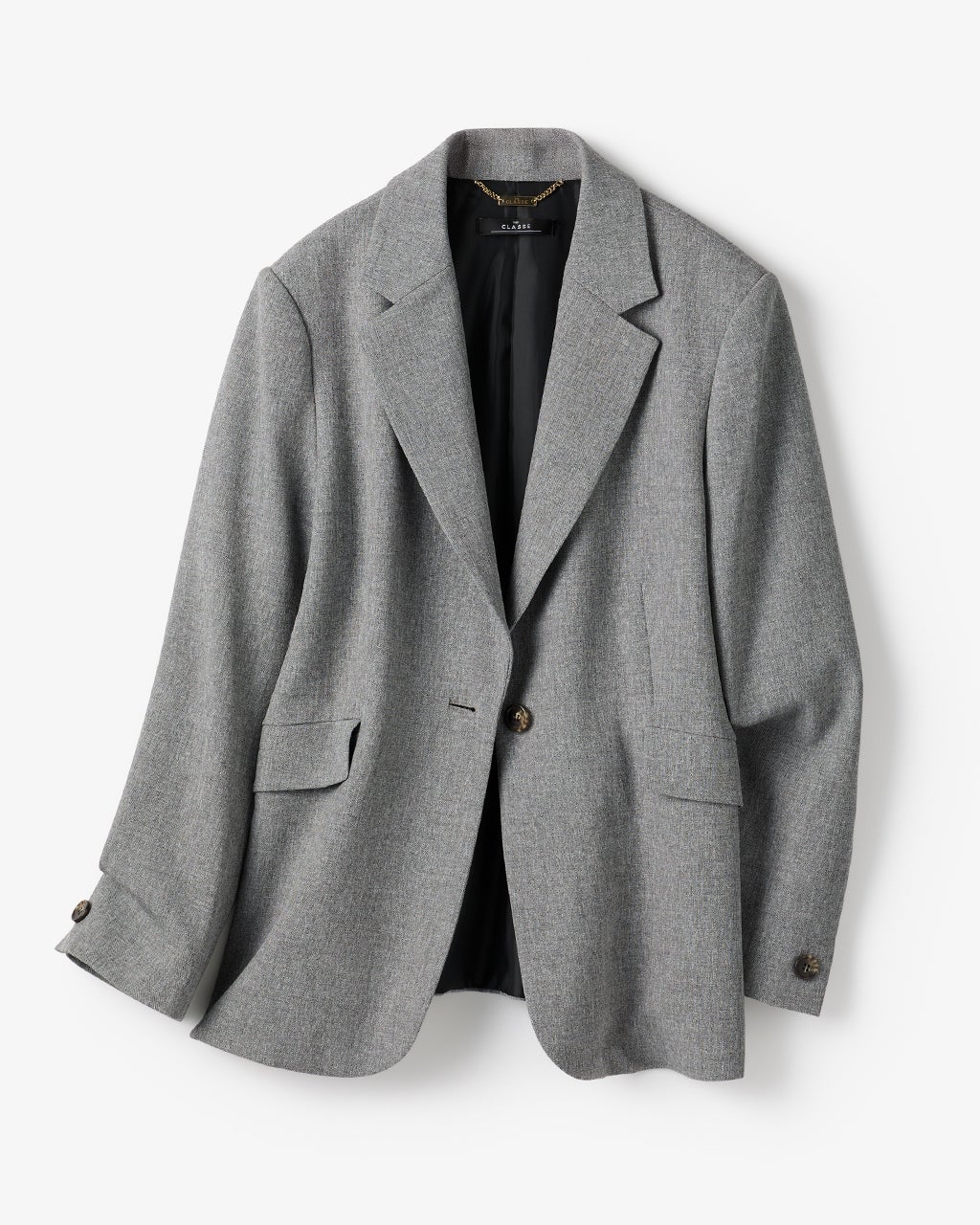 グラシエツイル・バックペプラムジャケット/40代50代からのレディース