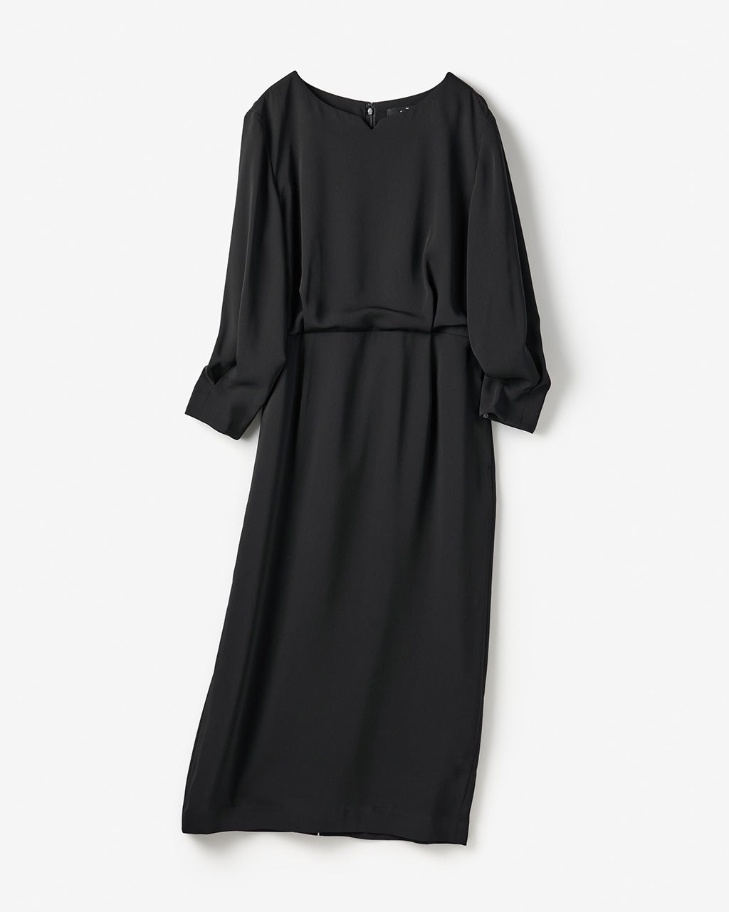 ダブルクロス・ブラウジングワンピース/40代50代からのレディース