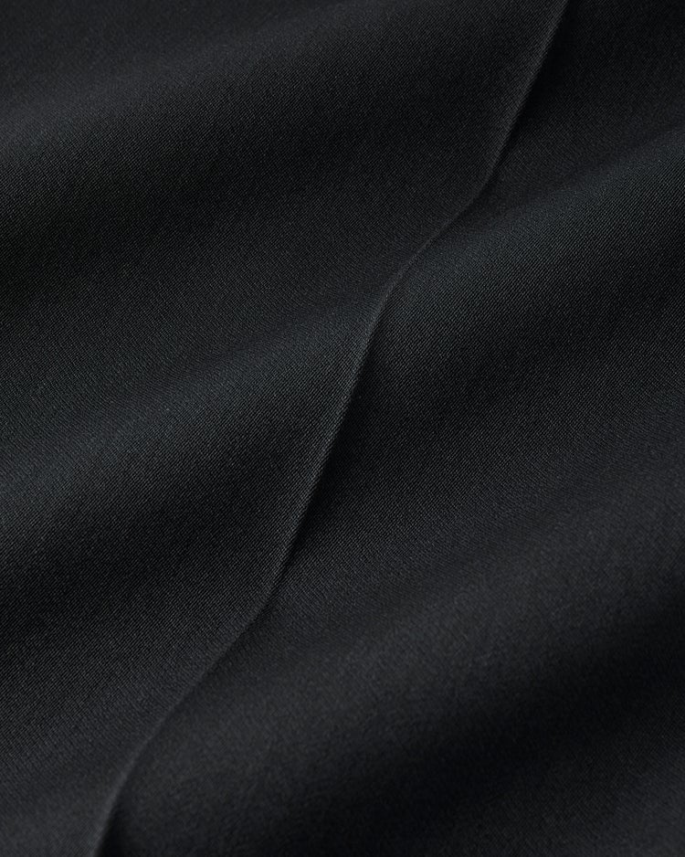 ウールダブルクロス・センタープレスパンツ 詳細画像 ブラック 4