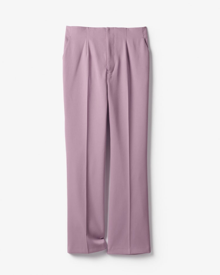 ウールダブルクロス・センタープレスパンツ 詳細画像 ライラック 6