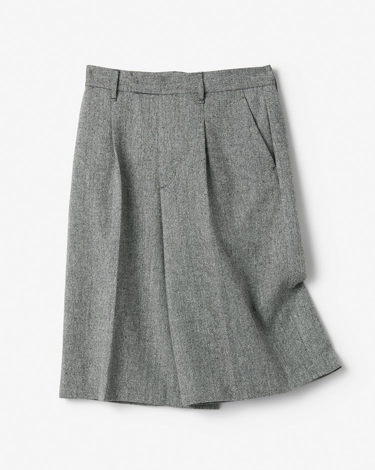 ラメツイード・ハーフパンツ 詳細画像 ブラック 3