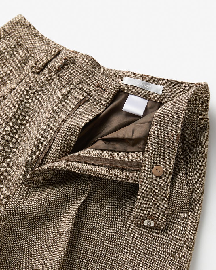 ラメツイード・ハーフパンツ 詳細画像 ブラウン 3