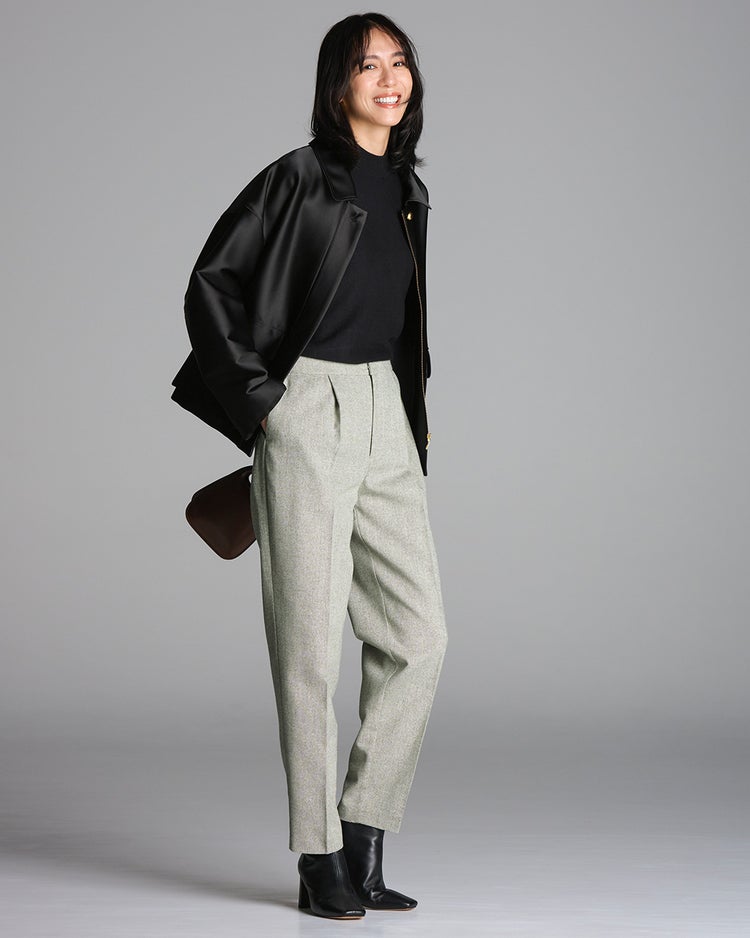 ラメツイード・スティックパンツ 詳細画像 ライトグレー 1