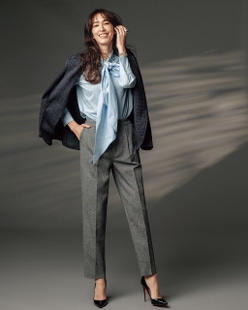 ラメツイード・スティックパンツ