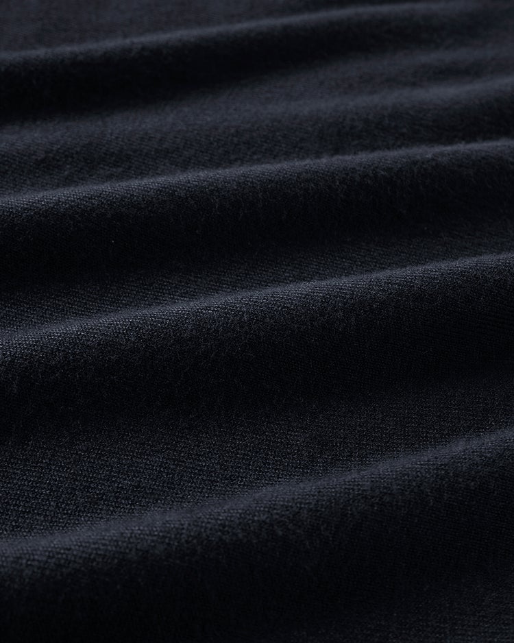 高密度フラノ・スキッパーブラウス 詳細画像 ミッドナイトブルー 8