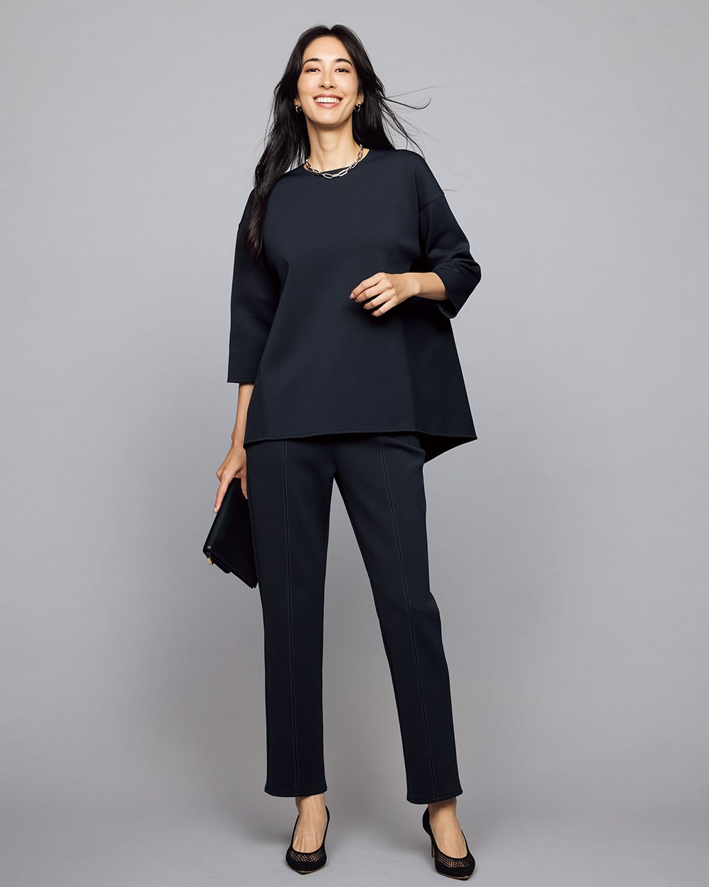 新品未使用 WCJ ペプラムトップス ブラック ペプラムトップス【WCJ-JF-061BLK】 | WCJ OFFICIAL WEB STORE