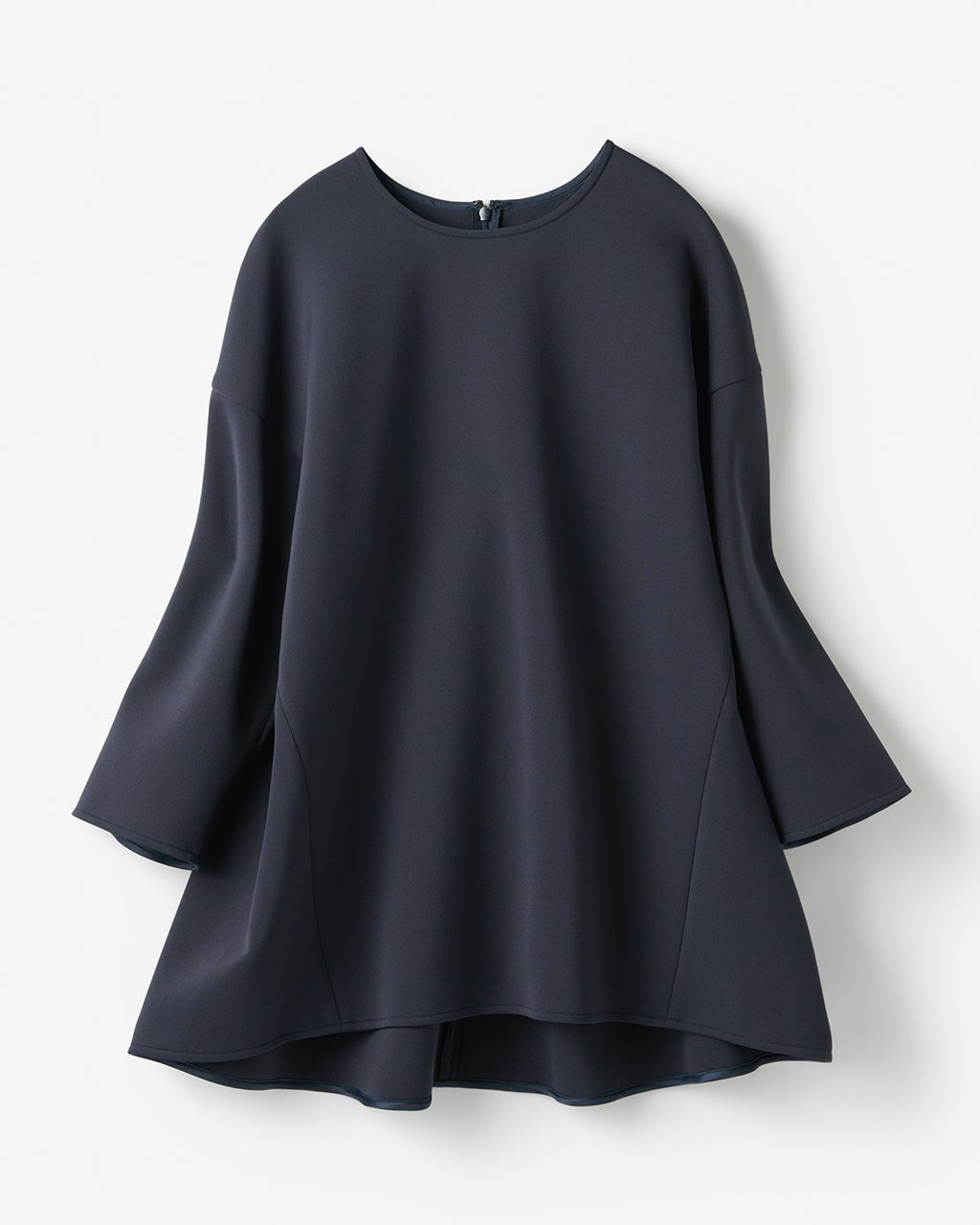 トリアセスキューバ・バックペプラムトップス/40代50代からの