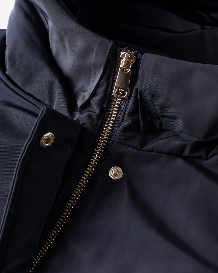 マジカルサーモ・立体フードショートコート 詳細画像 ネイビー 7