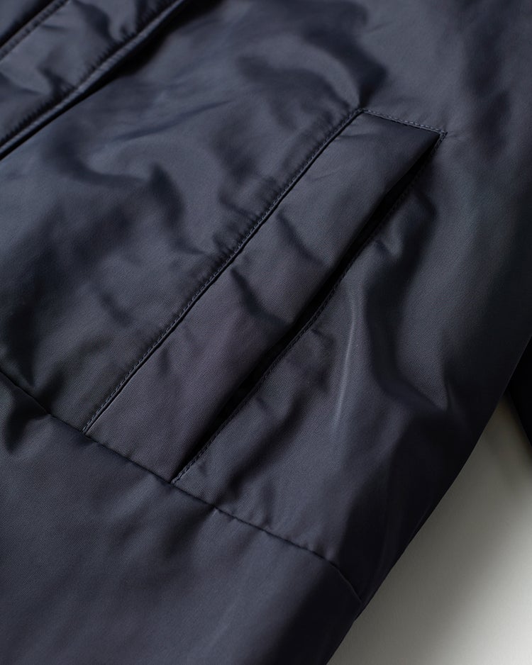 マジカルサーモ・立体フードショートコート 詳細画像 ネイビー 8