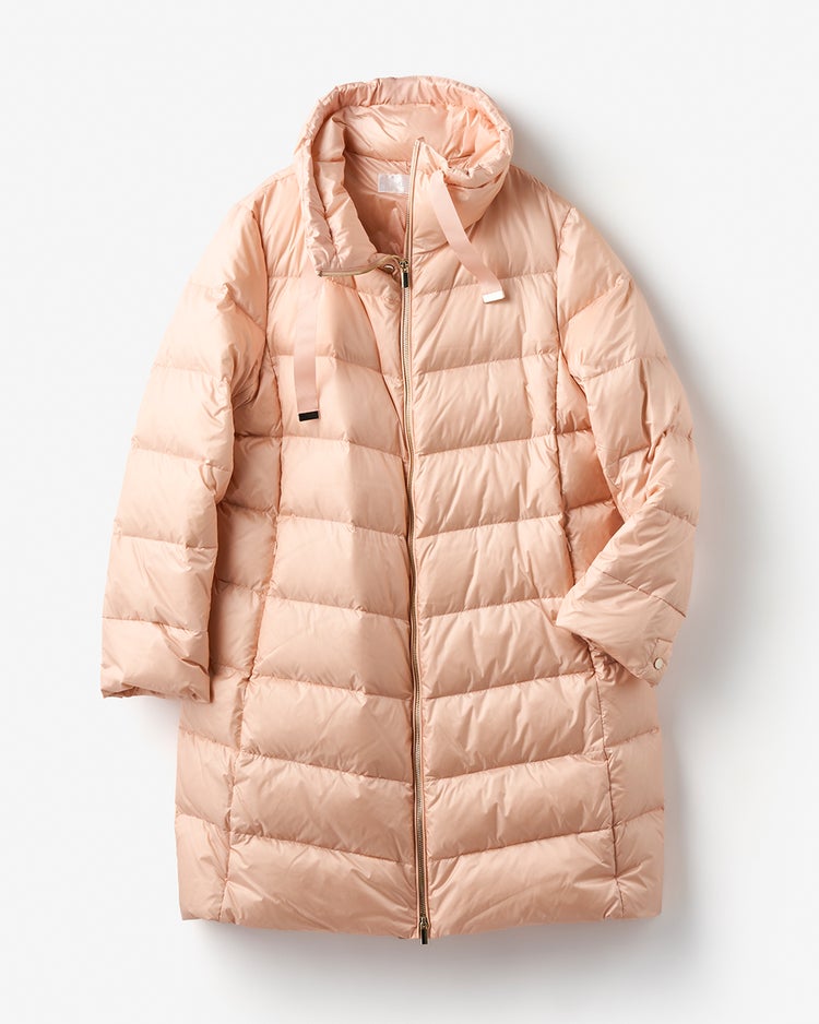 艶Airダウン・スタンドカラーロングコート 詳細画像 ソフトピンク 10