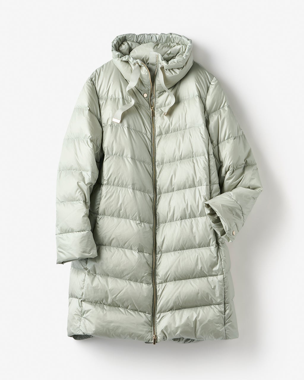 艶Airダウン・スタンドカラーロングコート/DoCLASSE