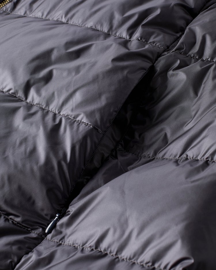 艶Airダウン・スタンドカラーロングコート 詳細画像 ニュアンスグレー 6