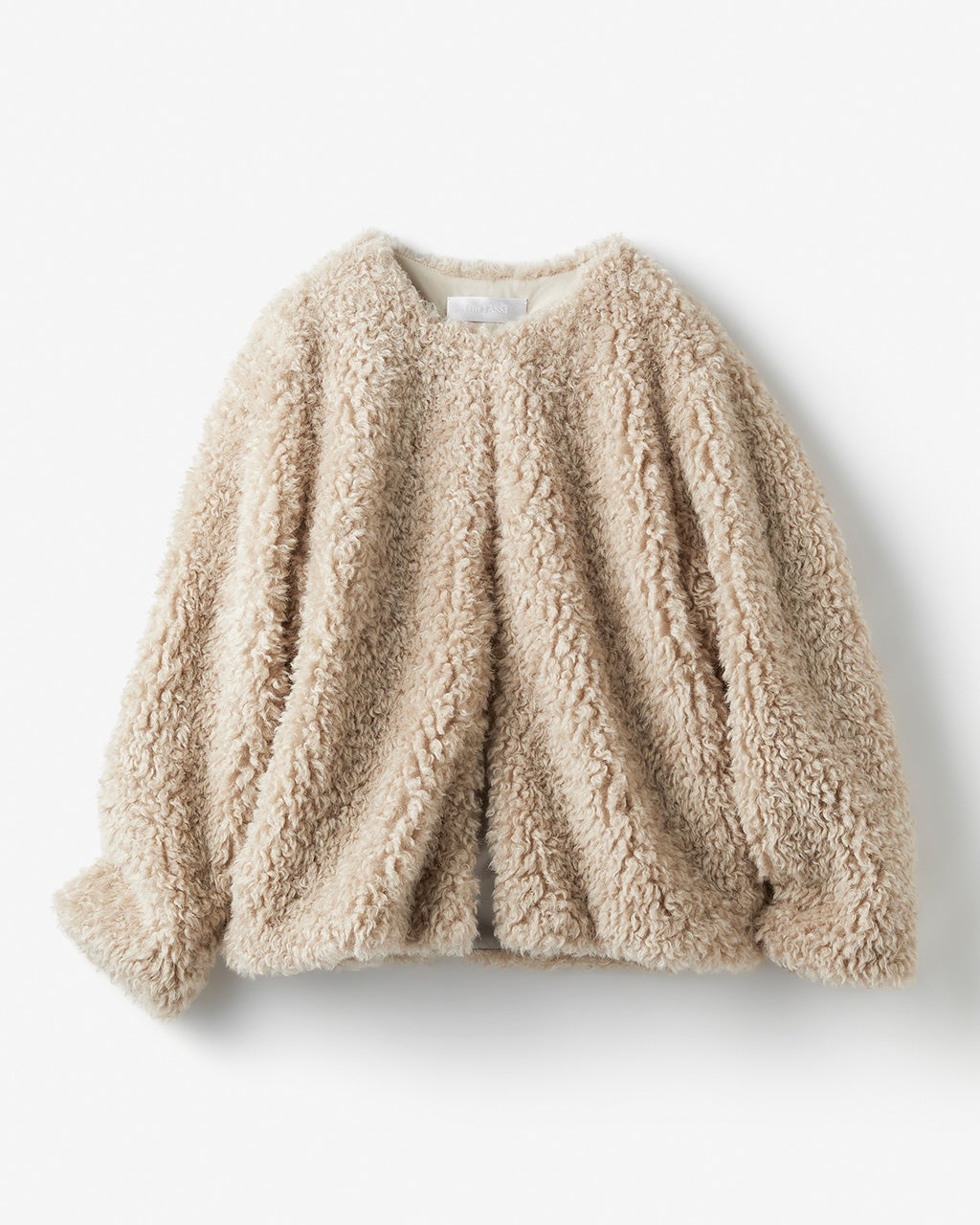 プードルエコファー・ショートコート/40代50代からのレディース