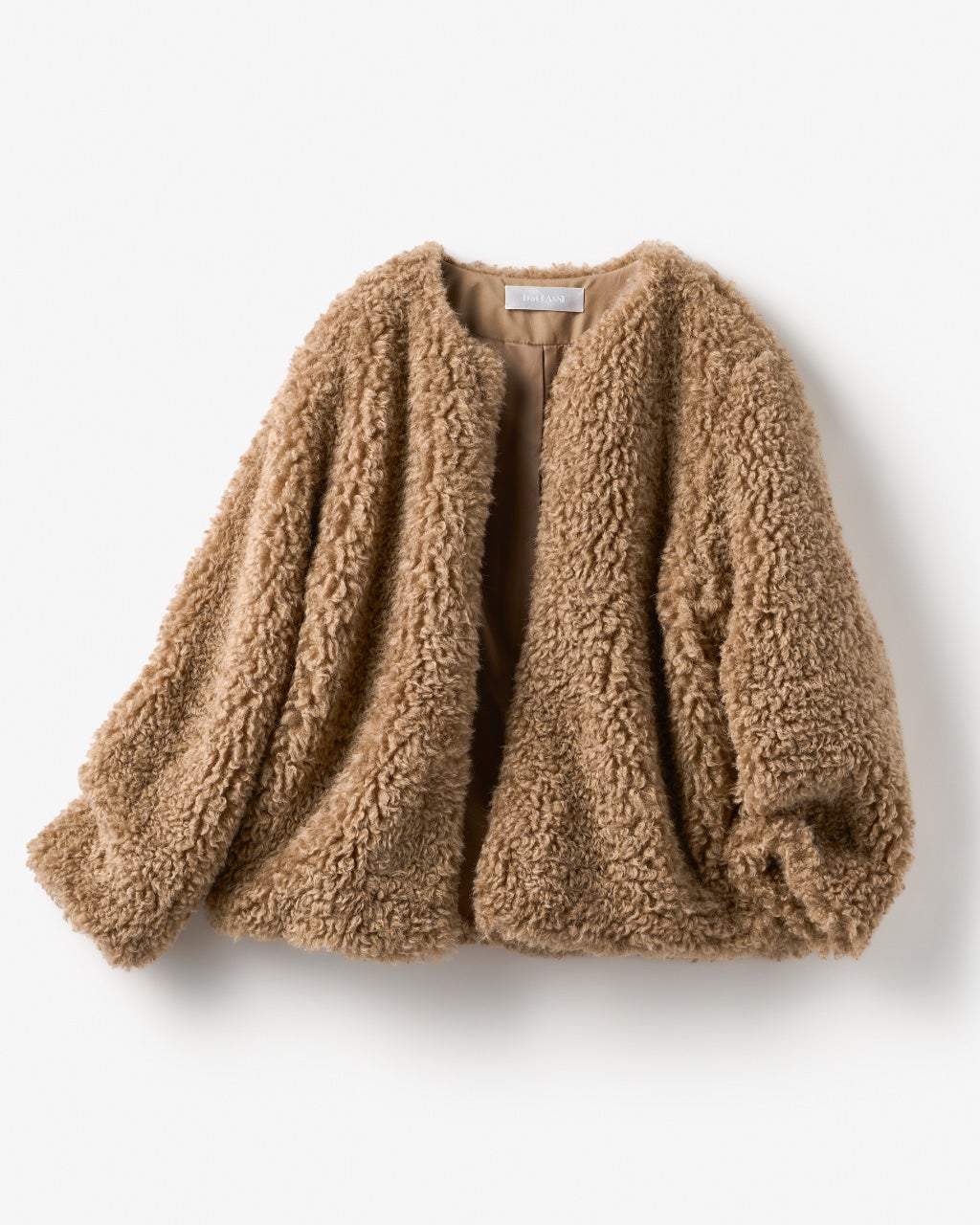 プードルエコファー・ショートコート/40代50代からのレディース