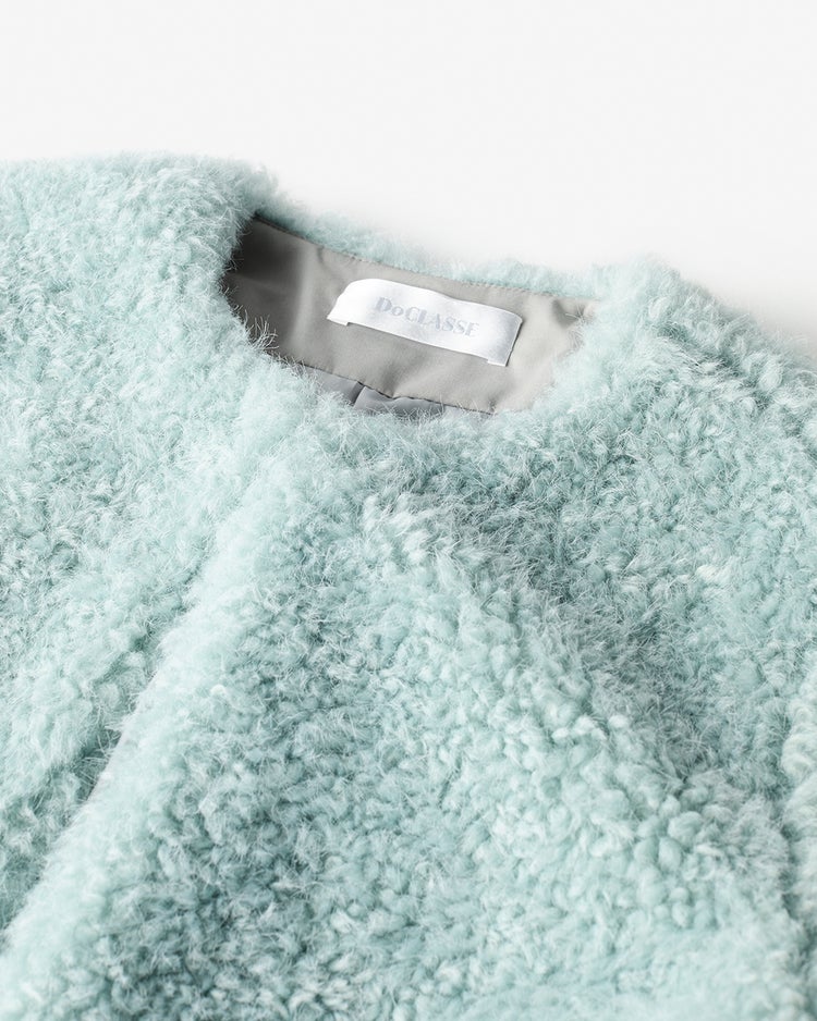 プードルエコファー・ショートコート 詳細画像 ブルーグリーン 6