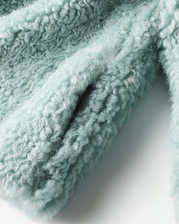 プードルエコファー・ショートコート 詳細画像 ブルーグリーン 7