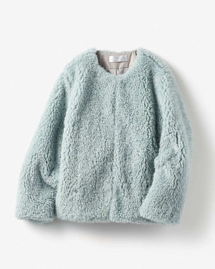 プードルエコファー・ショートコート 詳細画像 ブルーグリーン 9