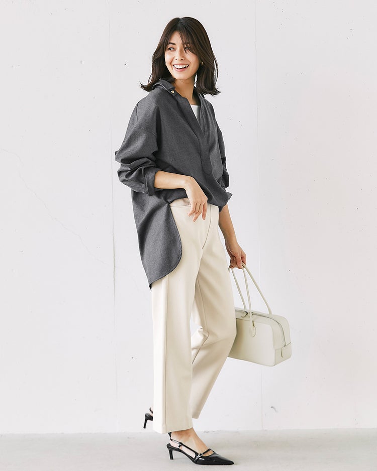 プレミアサーモN・ストレート／64㎝ 詳細画像 オフホワイト 4