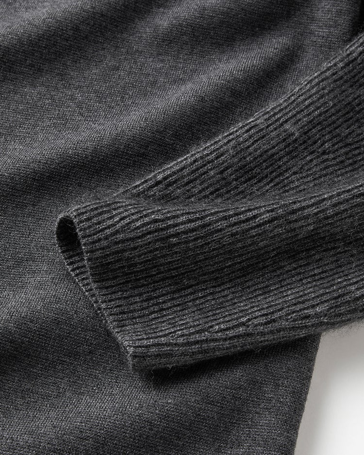 ヘアリースリーブ・ニットワンピース 詳細画像 グレー 3