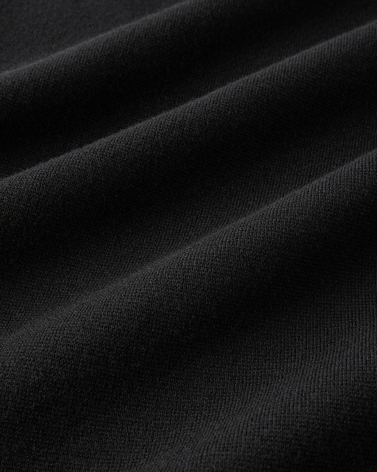 ヘアリースリーブ・ニットワンピース 詳細画像 ブラック 3