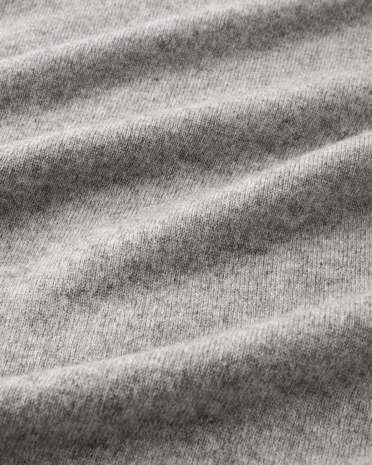 カシミヤ混・ハイネックニット 詳細画像 グレー 2