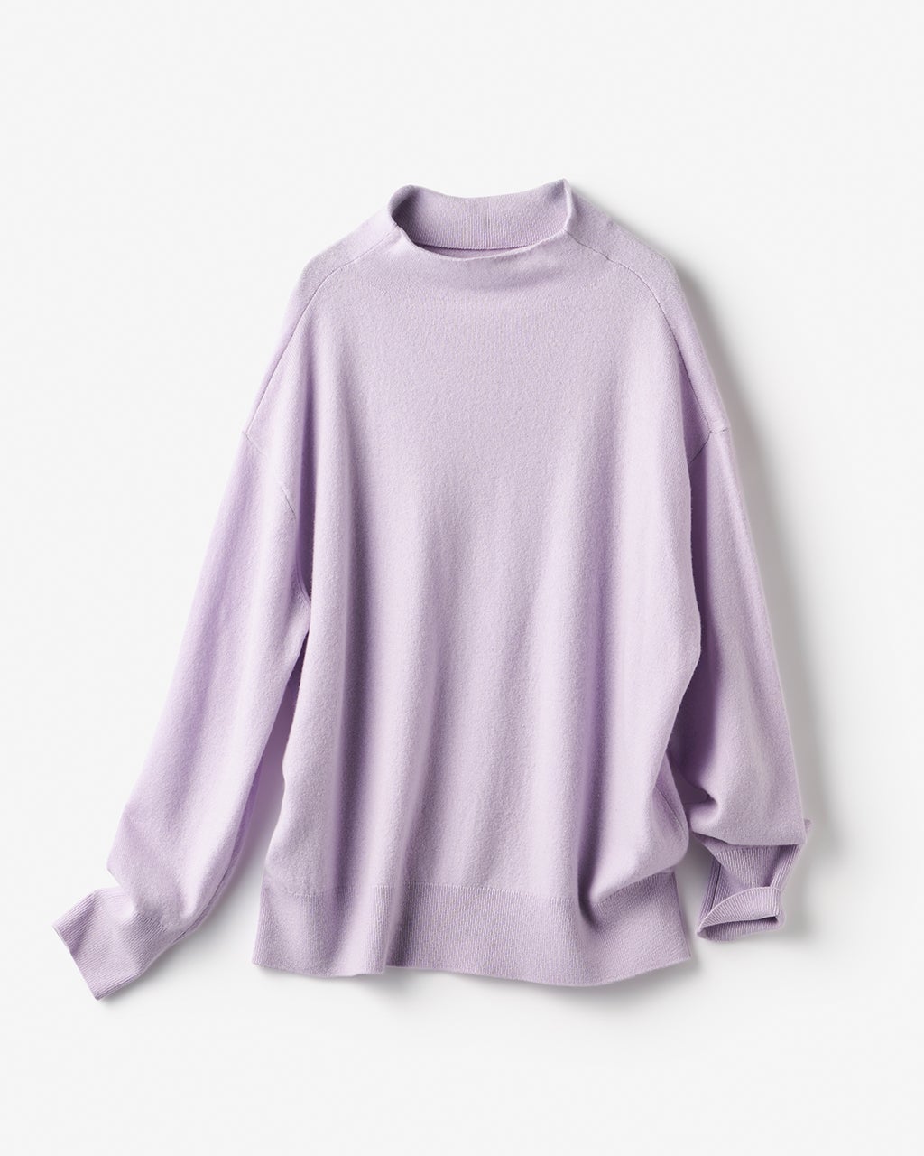 カシミヤ混・ハイネックニット/DoCLASSE