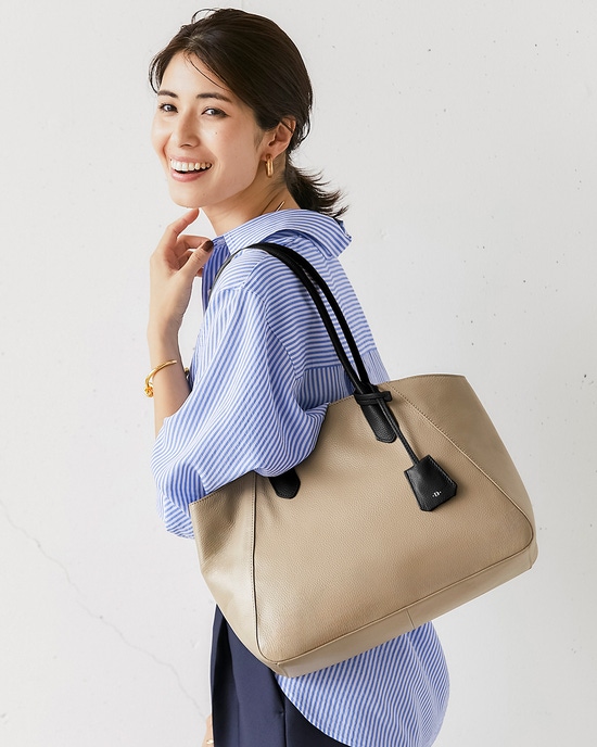 本革・エアートートバッグM