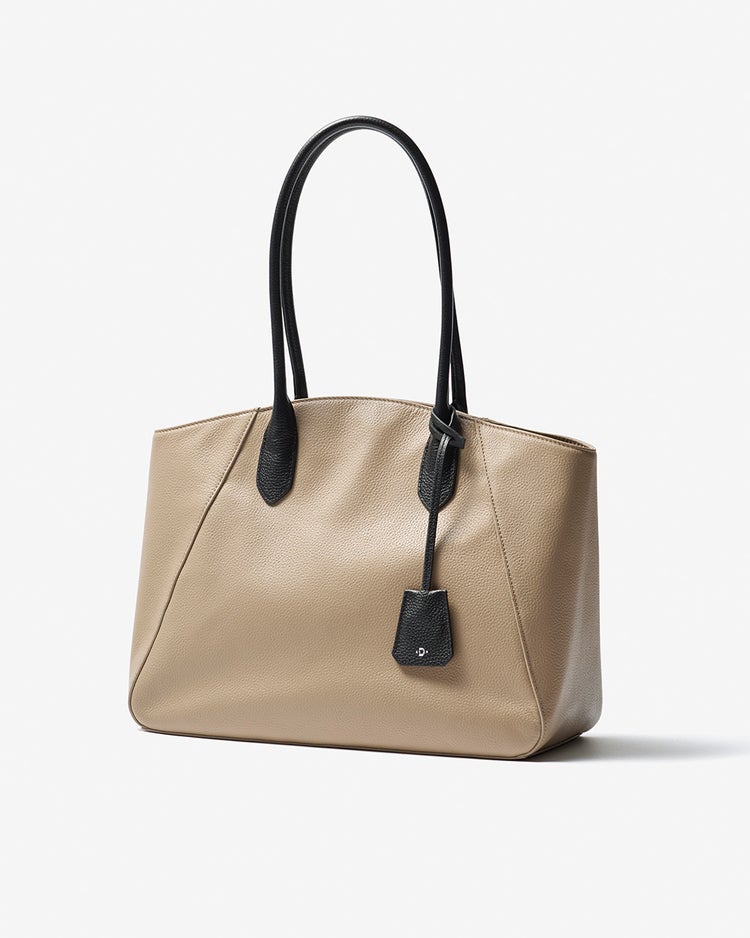 本革・エアートートバッグM 詳細画像 トープ&times;ブラック 2