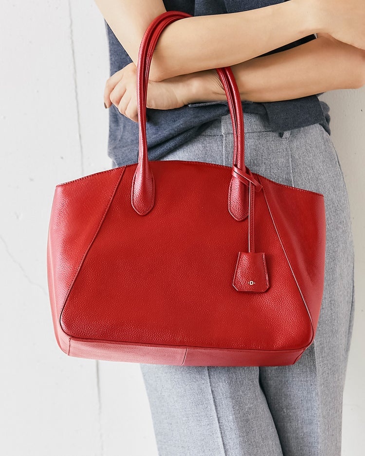 本革・エアートートバッグM 詳細画像 レッド 2