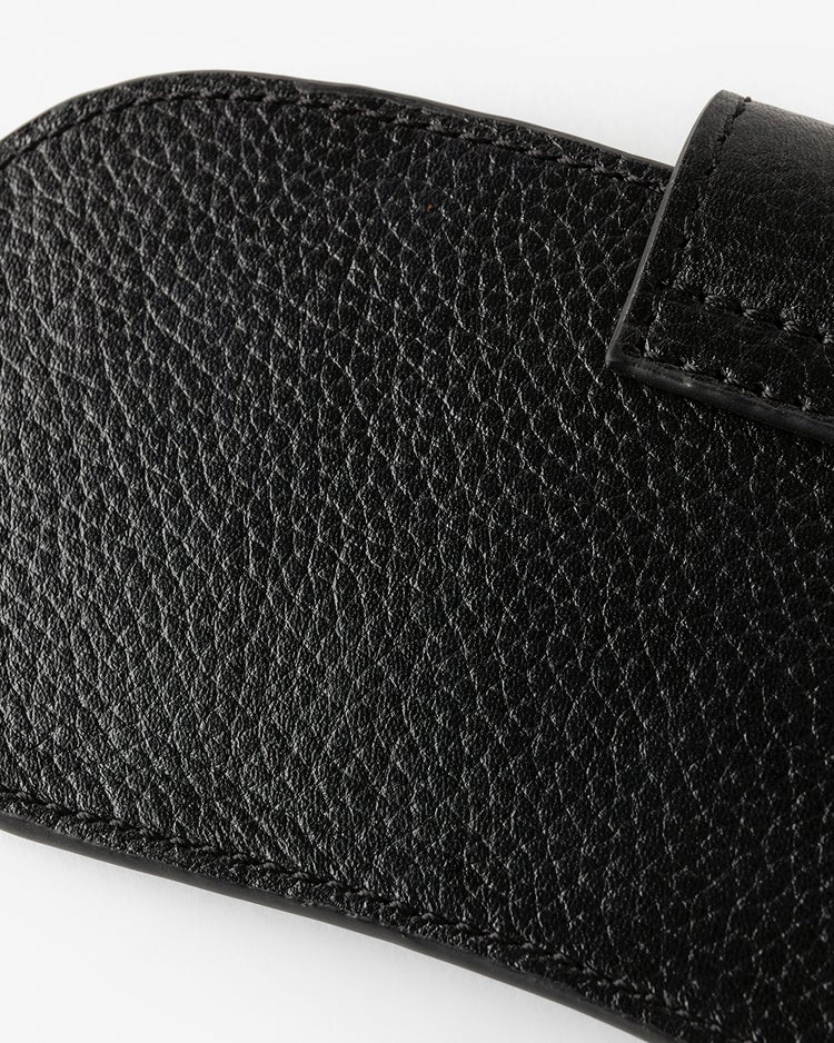 本革・グラスケース／キーリング付き 詳細画像 ブラック 3