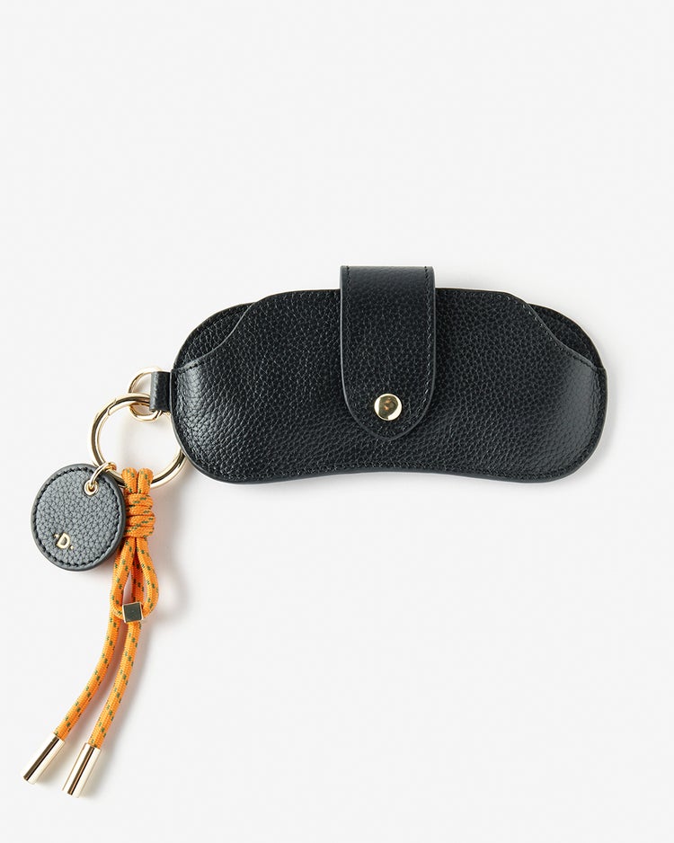 本革・グラスケース／キーリング付き 詳細画像 ブラック 4