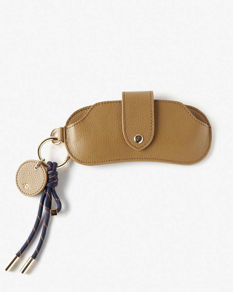 本革・グラスケース／キーリング付き 詳細画像 キャメル 1