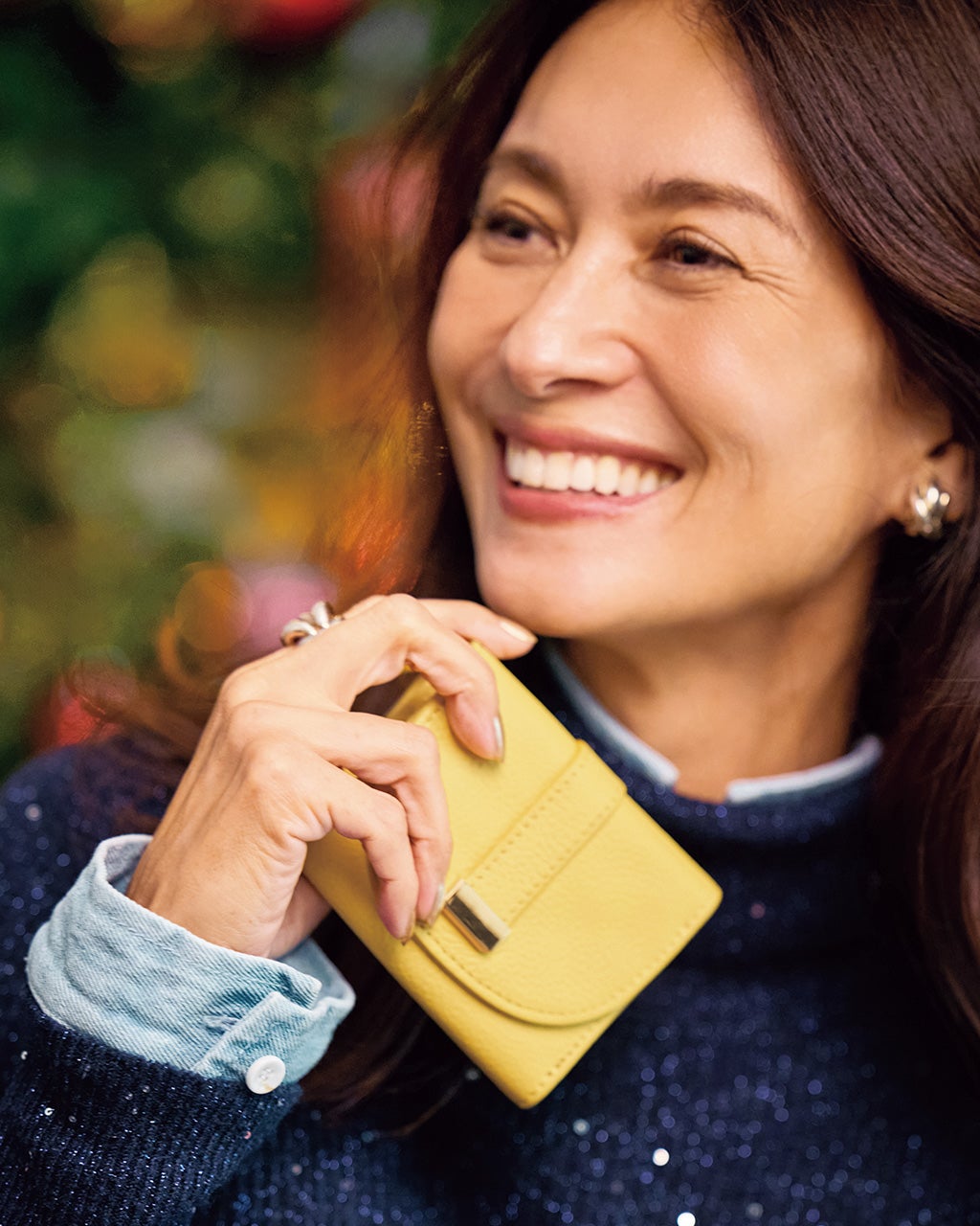 ★のにた★　おまとめ専用 本革・三つ折りコンパクトウォレット/40代50代からのレディース