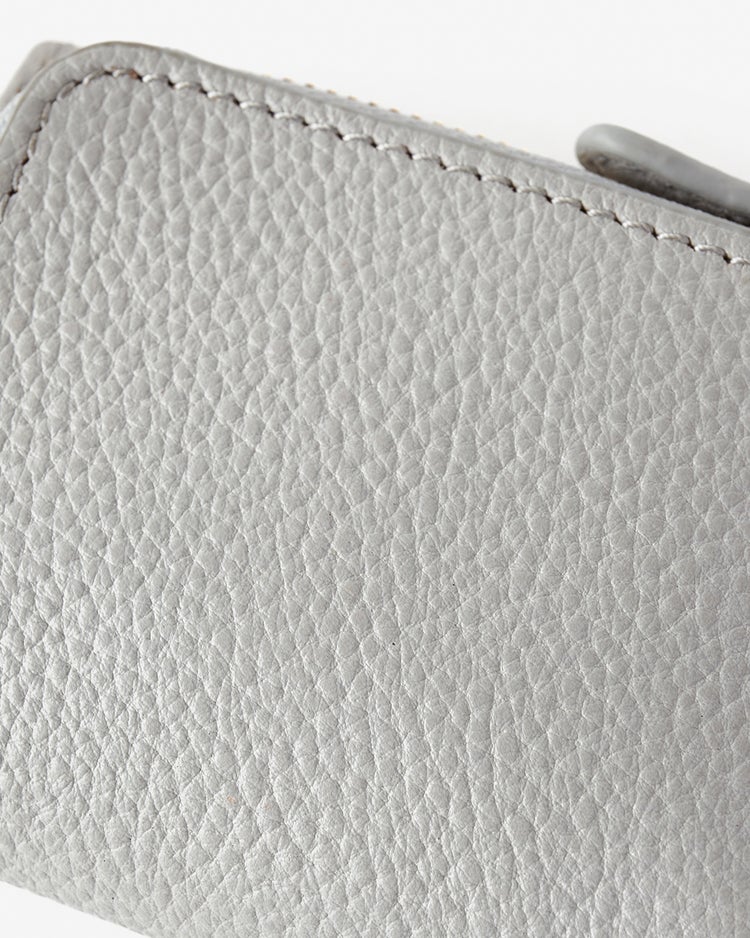 本革・三つ折りコンパクトウォレット 詳細画像 ライトブルー 3