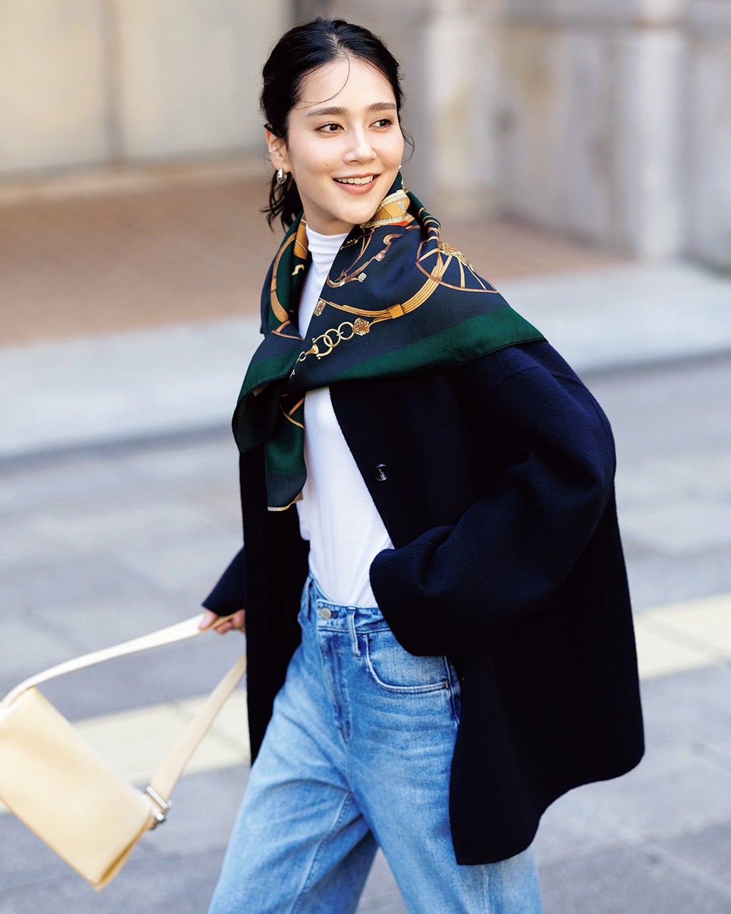 ダブルフェイス・スカーフ/DoCLASSE