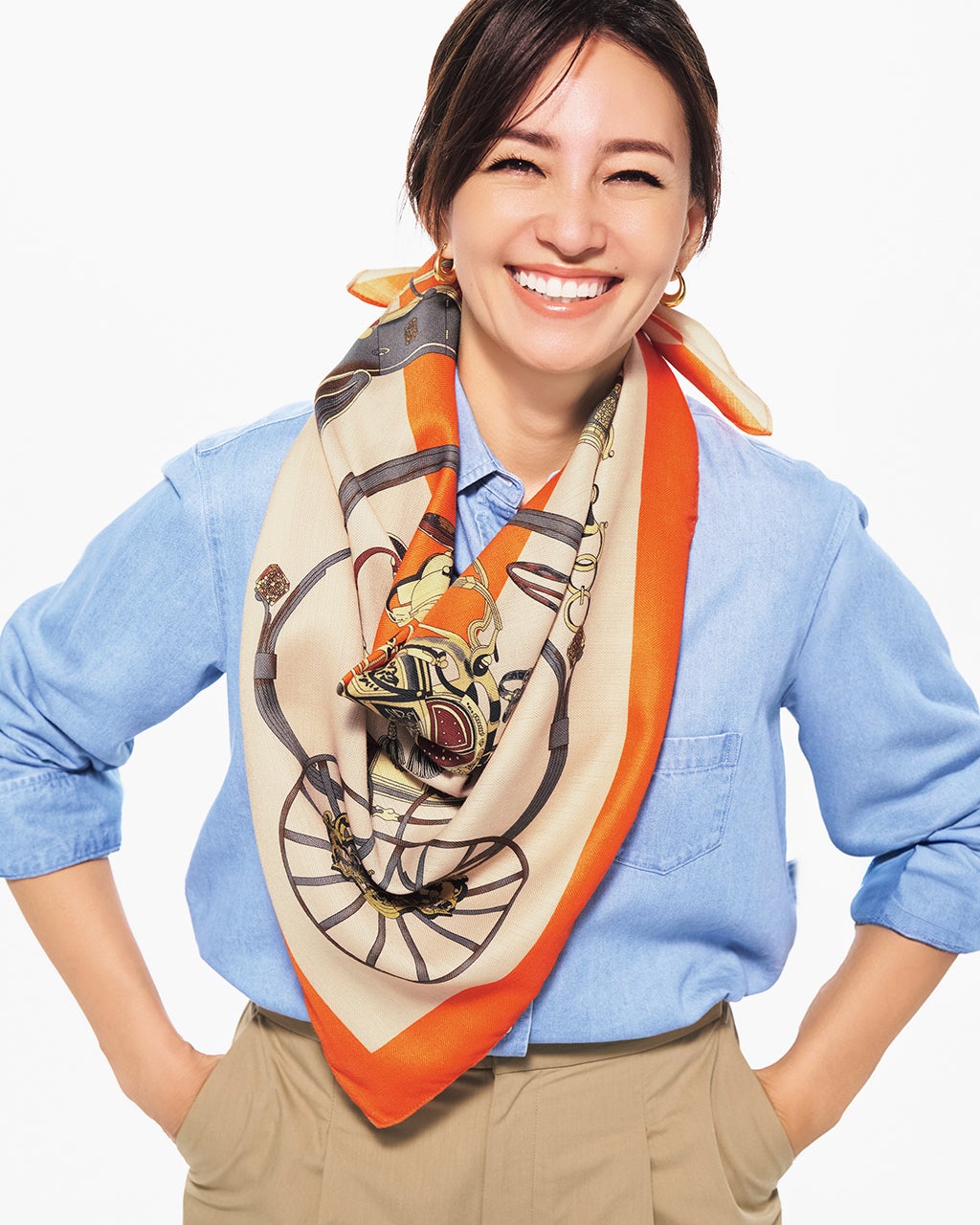 ダブルフェイス・スカーフ/DoCLASSE