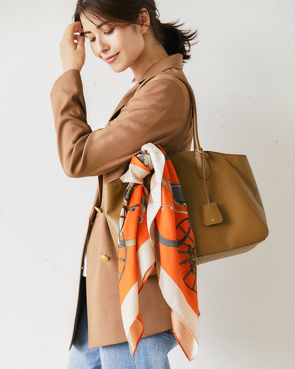 ダブルフェイス・スカーフ/DoCLASSE