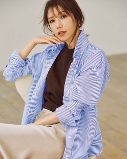 ダブルポケット・ワイドカフスシャツ