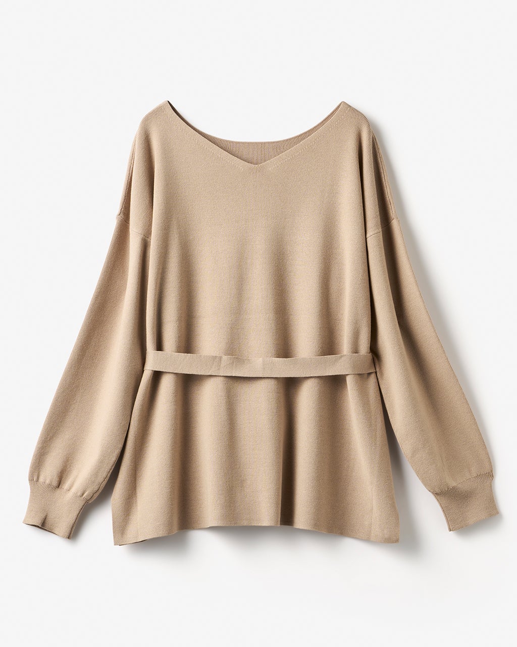 総針ニット・前後2WAYプルオーバー/40代50代からのレディース