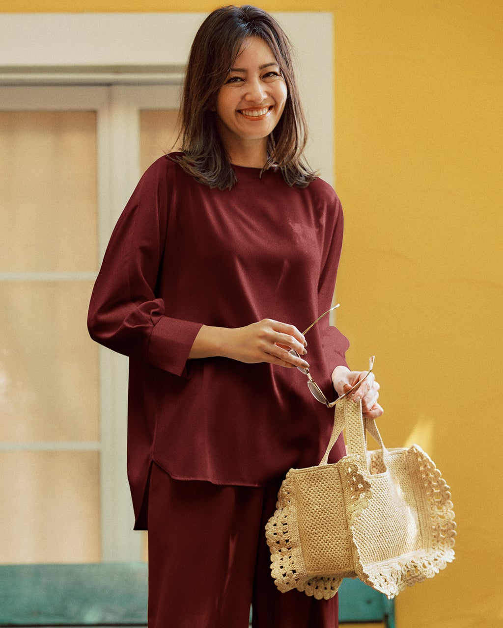 ジョーゼット・フォルムブラウス/DoCLASSE