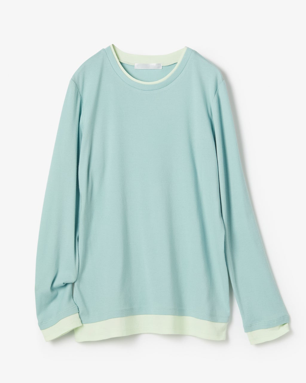 （新品・タグ付き）パウダリーコットン クルーネック 長袖 Powdery cotton l/s boat neck tee｜スリードッツ オフィシャル