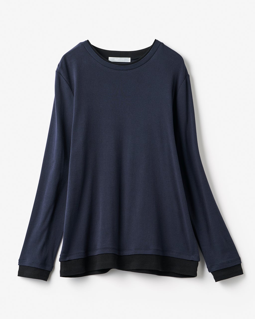 （新品・タグ付き）パウダリーコットン クルーネック 長袖 Powdery cotton l/s crew neck｜スリードッツ オフィシャル