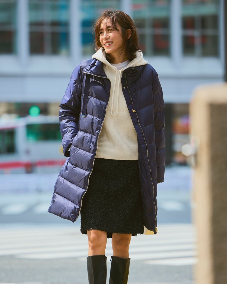 ラムズウールニット・フードベスト 詳細画像 オフホワイト 2